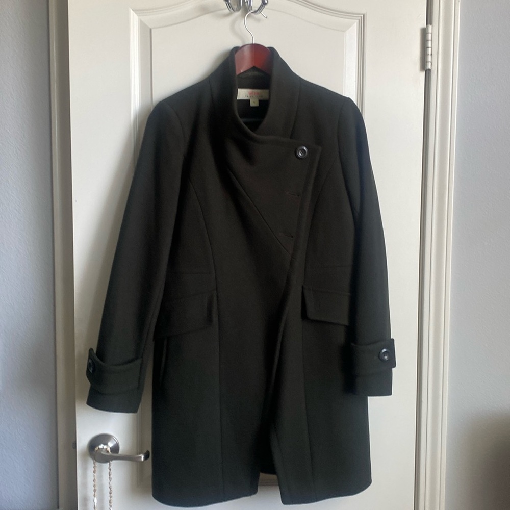 Trina Turk Olive Coat